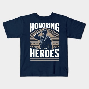 Honoring Our Heroes Kids T-Shirt